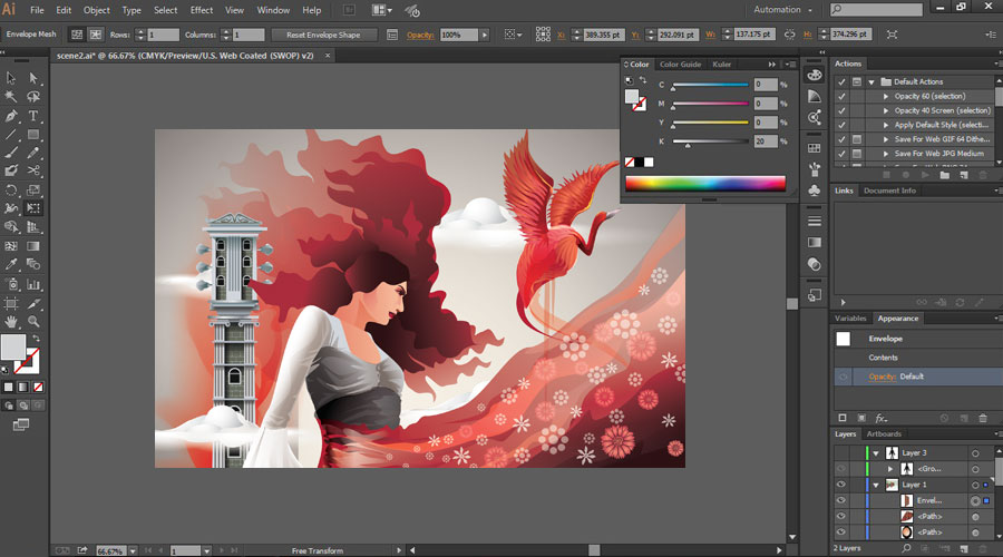 ¿Adobe Illustrator crea archivos Svg?