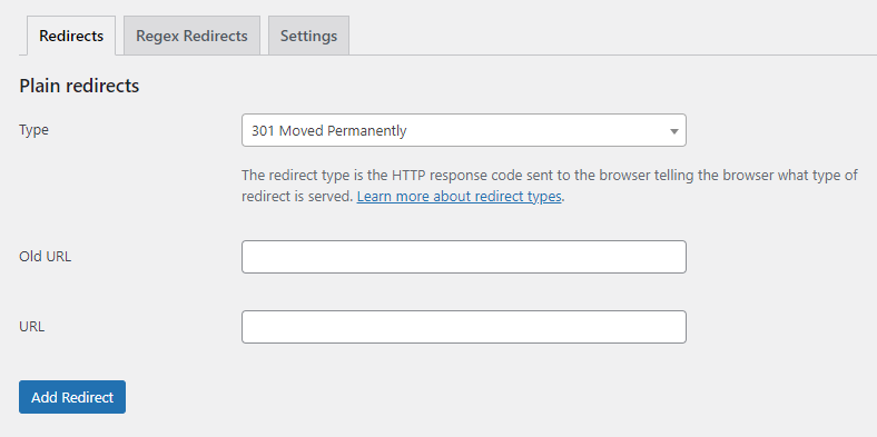 Yoast redirect manager