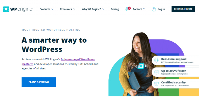 WP エンジン Web ホスティング プラットフォーム