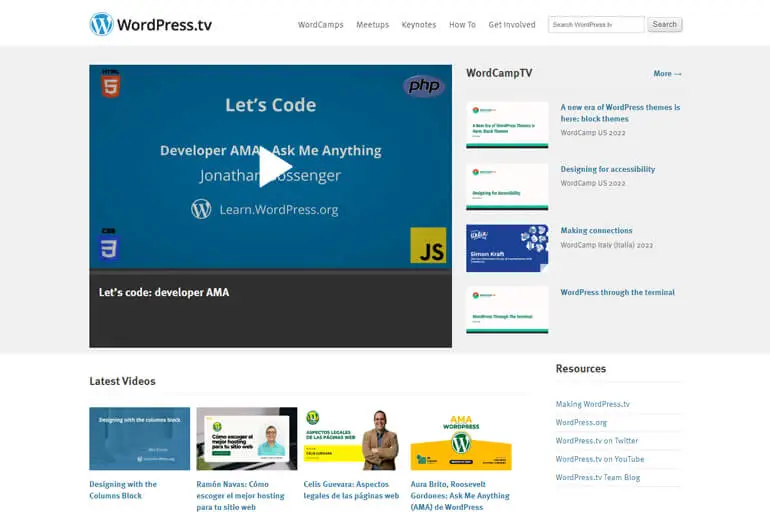 WordPress-TV