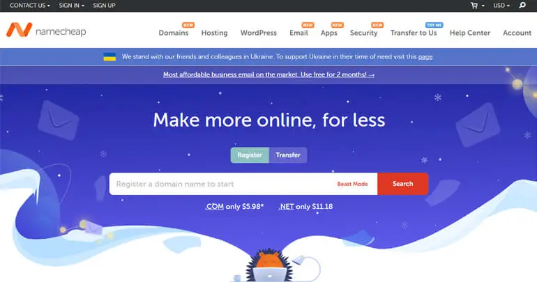 Namecheap Domain-Registrar
