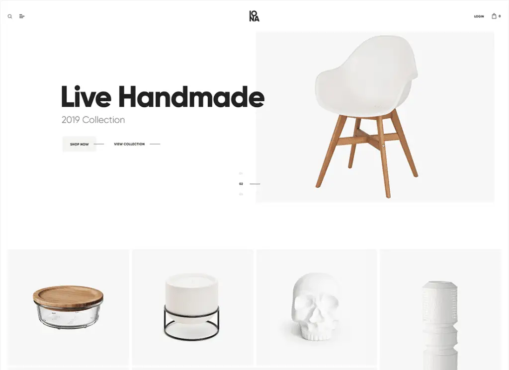 Iona | Handmade & Crafts Shop WordPress-Theme