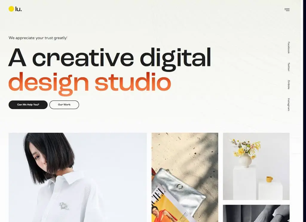 Luna | Creative-Portfolio-WordPress-Thema