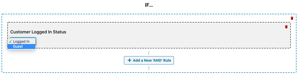 woocommerce-coupon-check-customer-logged-in-status - Coupons avancés Customer Logged In Status