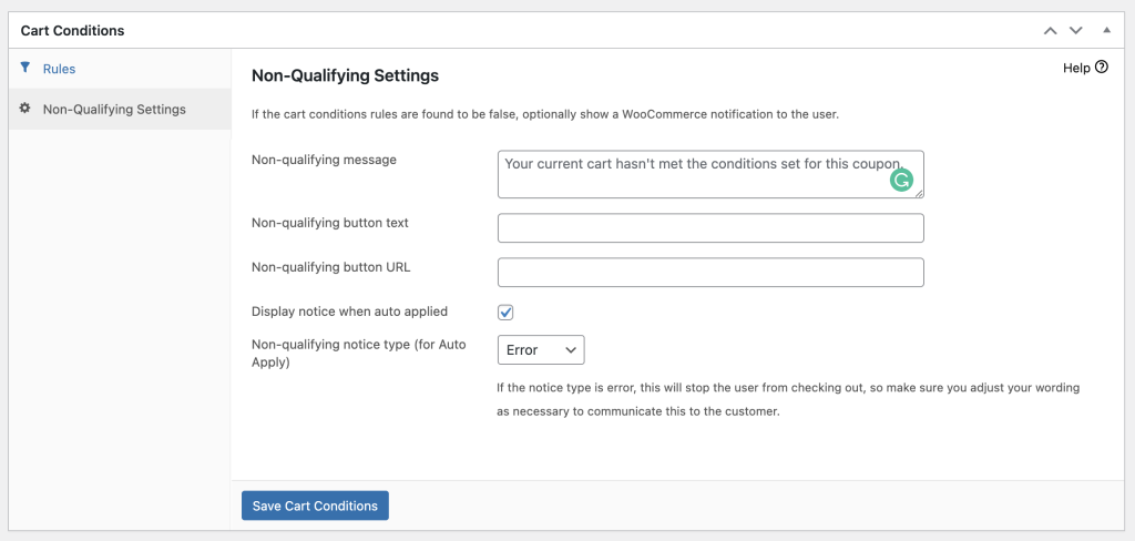 Capture d'écran-2023-02-19-at-25659-PM - Coupons avancés Non-Qualifying Settings