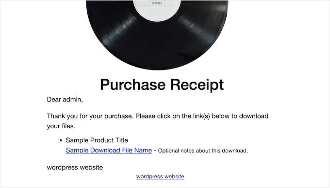Müzik mağazanızın logosunu satın alma makbuzu e-postasına ekleme Adding your music store's logo to the purchase receipt email