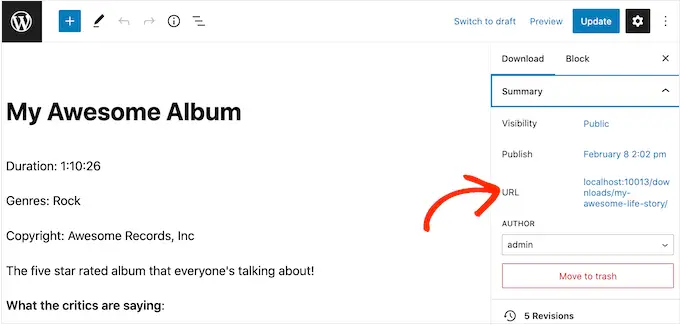 WordPress web sitenize bir ürün sayfası ekleme Adding a product page to your WordPress website