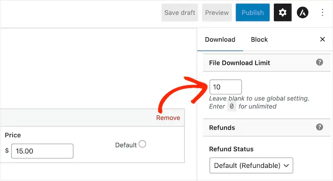 Müzik dosyalarınıza bir indirme sınırı ekleyin Add a download limit to your music files