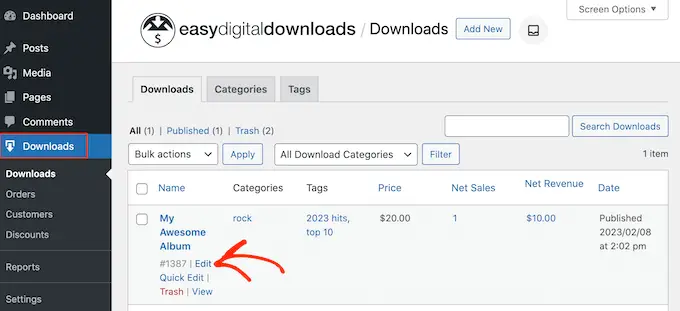 WordPress ve Easy Digital Downloads kullanarak çevrimiçi müzik satışı Selling music online using WordPress and Easy Digital Downloads