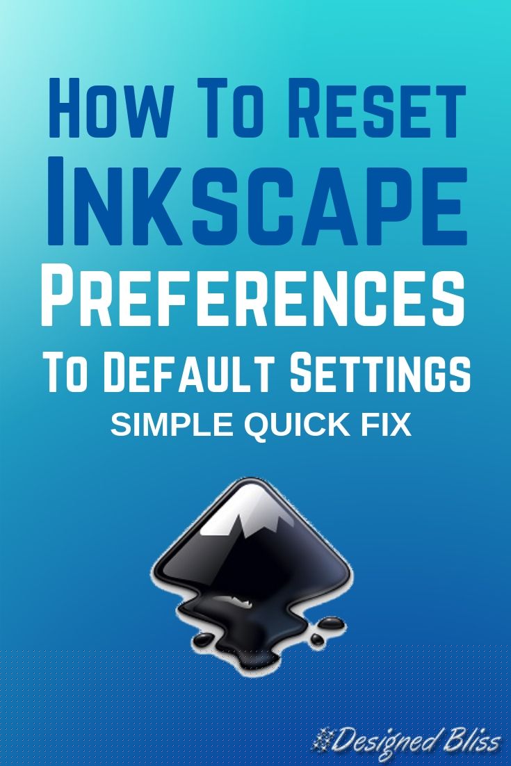 Configuración de SVG de Inkscape