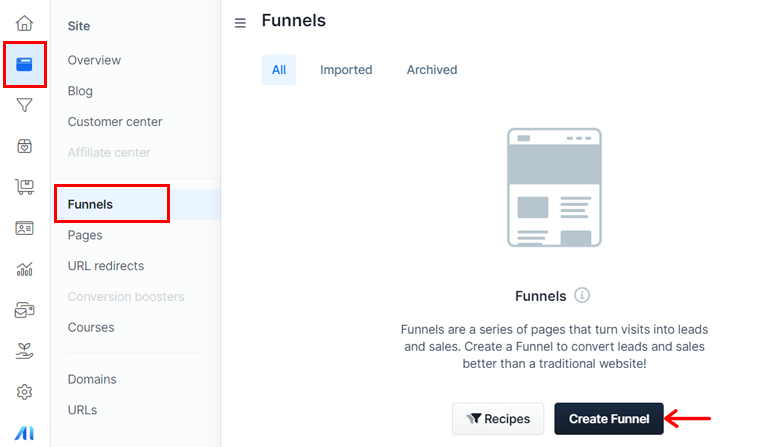 使用 ClickFunnels 创建漏斗