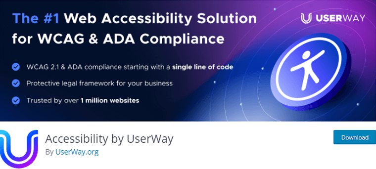 UserWay 的辅助功能插件 WordPress 的最佳辅助功能插件