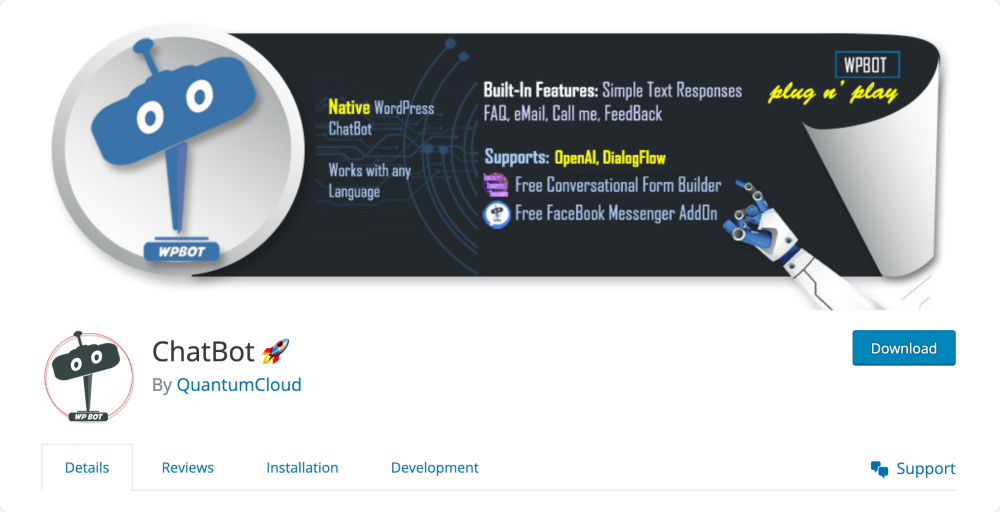 plugin chatbot ai untuk wordpress