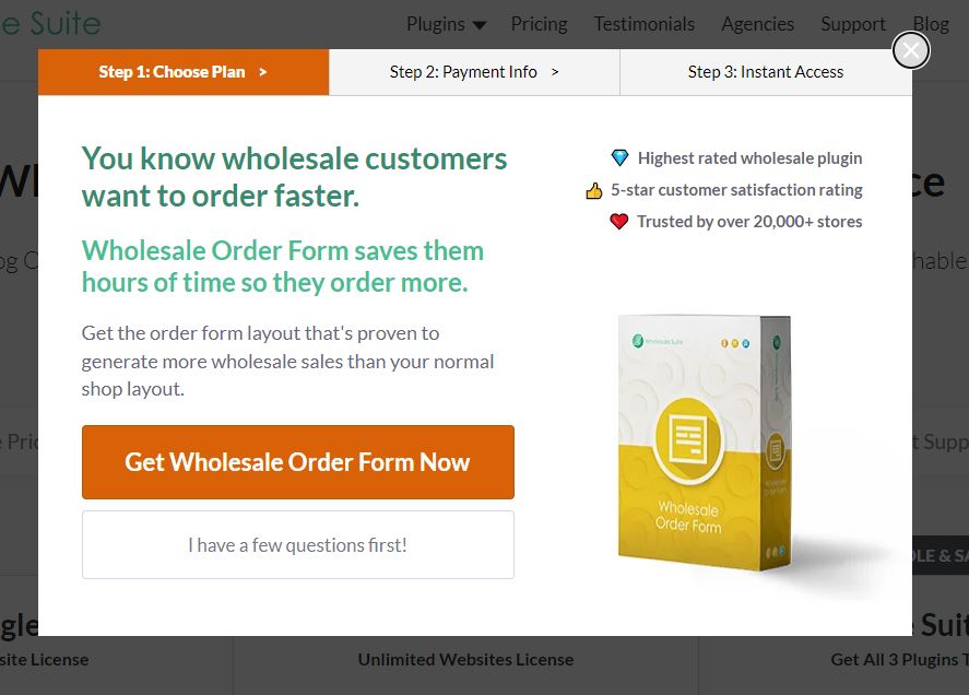 wholesale-order-form - 高级优惠券