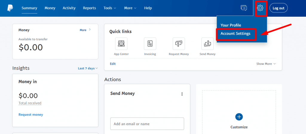 Configuration pour l'intégration MetForm PayPal