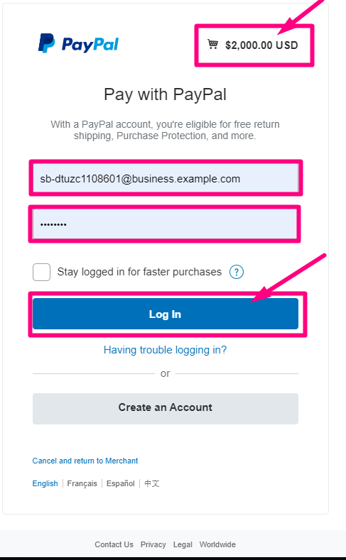 Cara membayar dengan PayPal