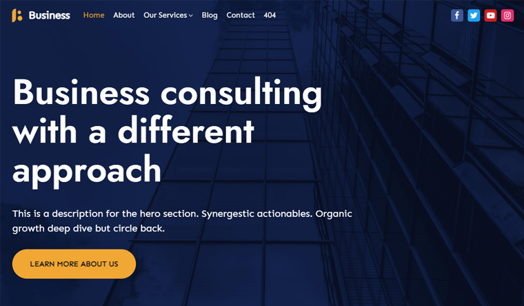 Neve-Business-Consulting 主題