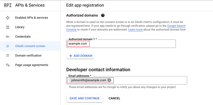 WordPress 9'da Tek Tıklamayla Google Girişini Etkinleştirme app registration