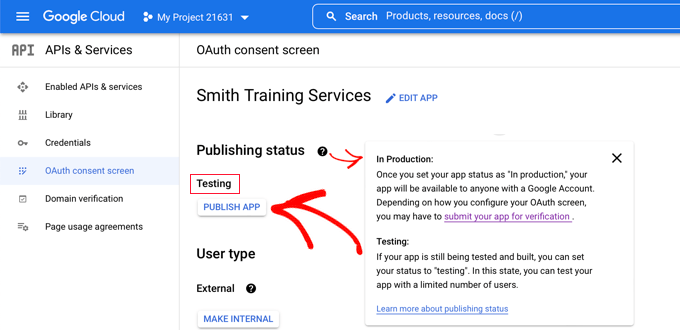 WordPress 20'de Tek Tıklamayla Google Girişini Etkinleştirme testing