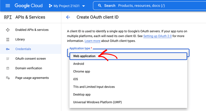 WordPress 12'de Tek Tıklamayla Google Girişini Etkinleştirme Client ID