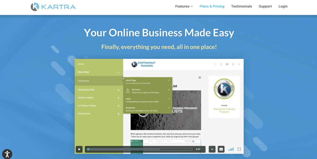 kartra - Zaawansowane kupony Kartra as a wonderful ClickFunnels alternative
