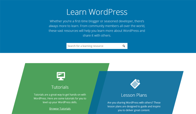 Impara la pagina di WordPress - WordPress vs Zyro