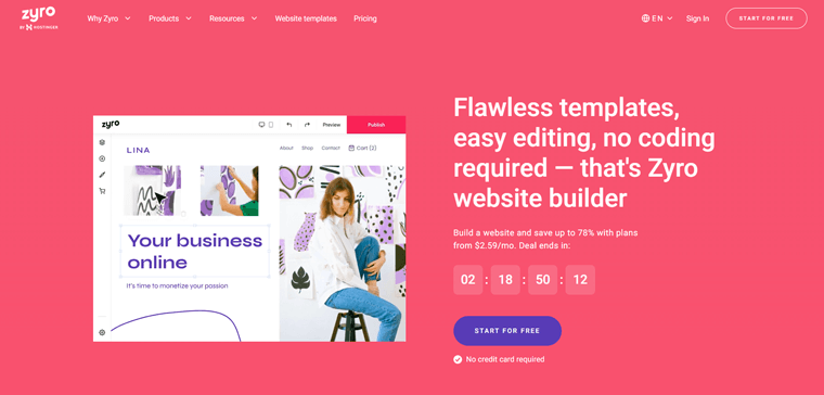 Представляем Zyro Website Builder — WordPress против Zyro