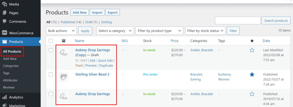 การเพิ่มตัวแปรผลิตภัณฑ์ใน Woocommerce-9