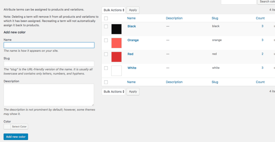 การเพิ่มตัวแปรผลิตภัณฑ์ใน Woocommerce-7