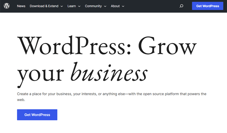 منصة WordPress.org - كم يكلف موقع الويب