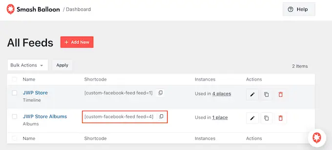 Menyematkan album Facebook menggunakan kode Embedding Facebook albums using code