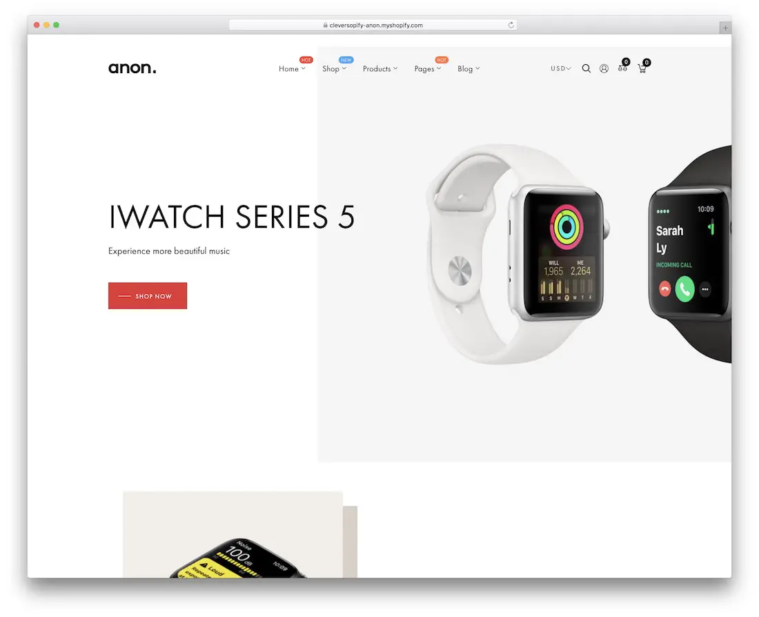 ธีม Shopify ที่เรียบง่าย