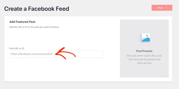 Hinzufügen einer Facebook-Beitrags-URL oder -ID zu WordPress Adding a Facebook post URL or ID to WordPress