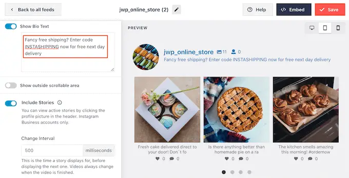 Como adicionar imagens compráveis do Instagram no WordPress How to add Instagram shoppable images in WordPress