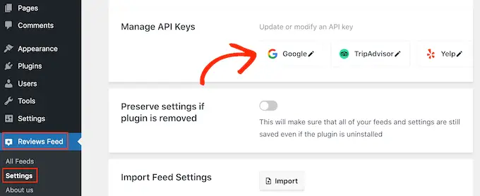 Dodanie klucza Google API do Twojej witryny WordPress Adding a Google API key to your WordPress website