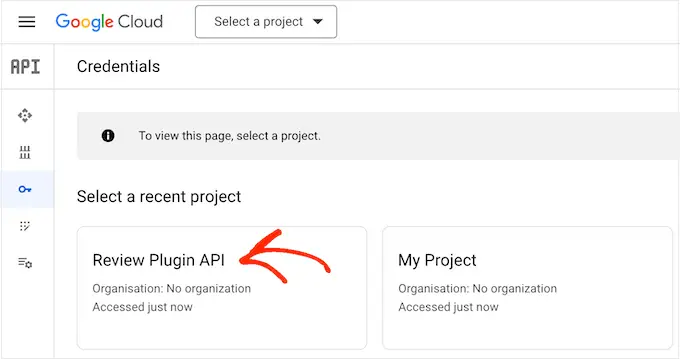 Tworzenie poświadczeń Google w konsoli Cloud Creating Google credentials in the Cloud console
