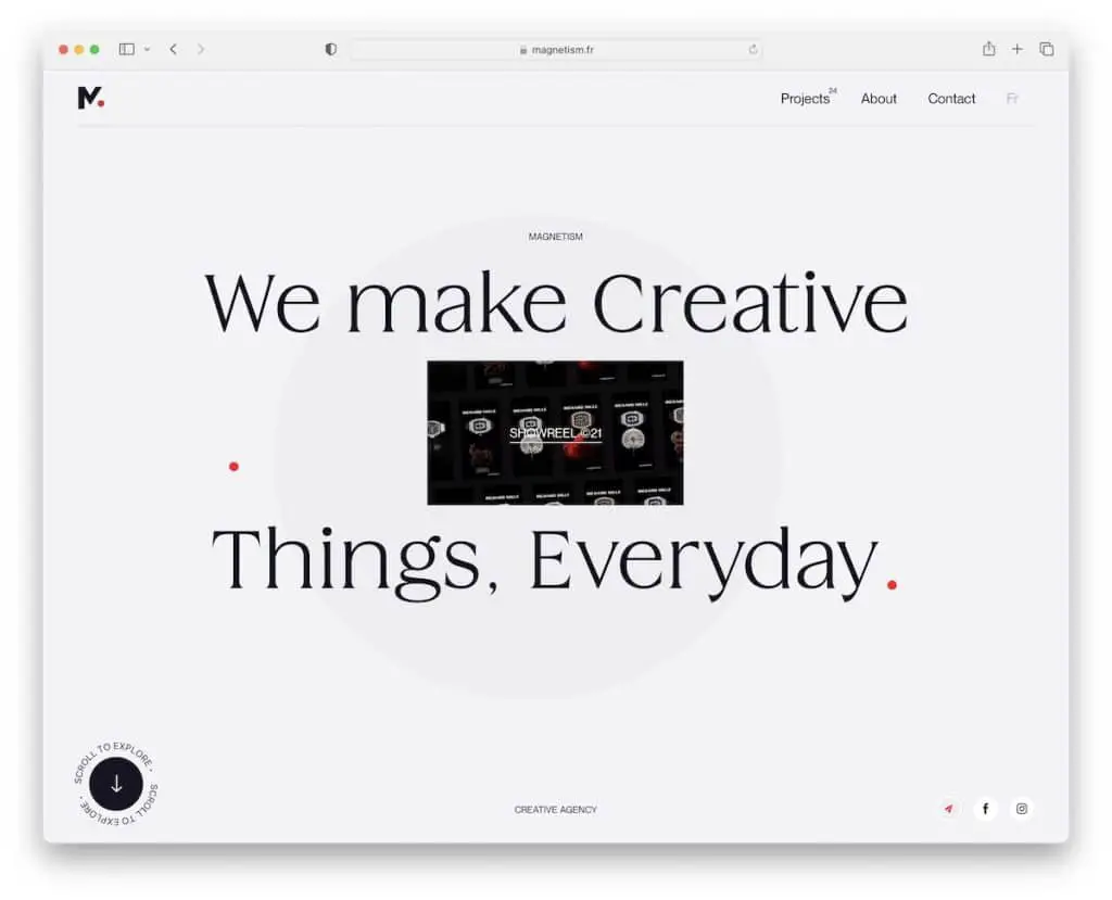 Site web de magnétisme node js
