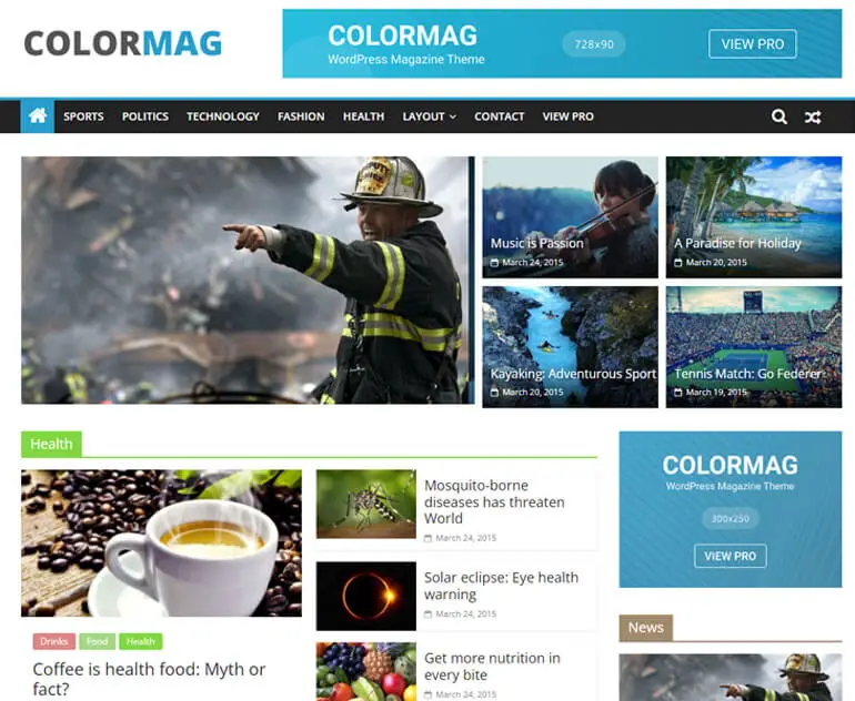 ColorMag Teması