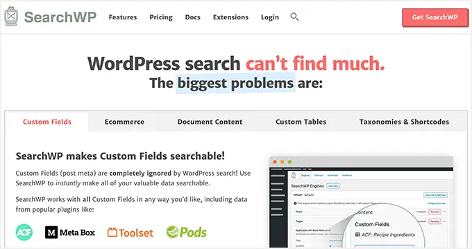 CariWP SearchWP