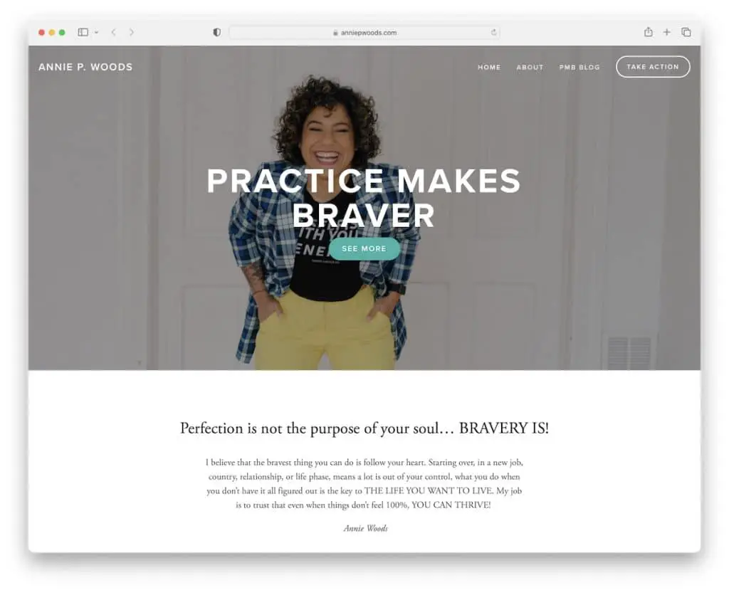 Annie Woods Coach-Website