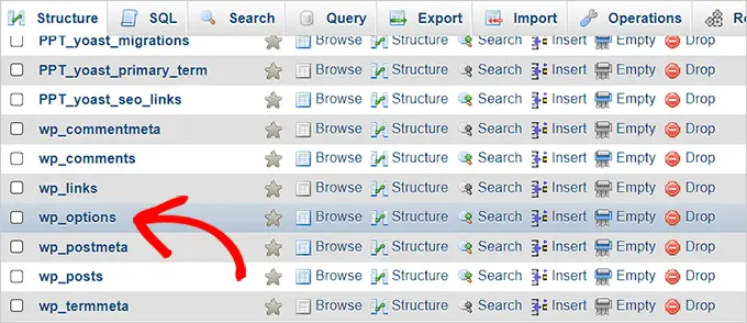opzione click-at-wp Click at wp-options