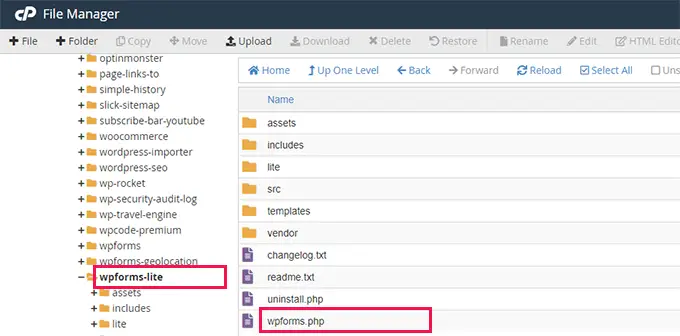 Nome del file e della cartella del plug-in Plugin file and folder name