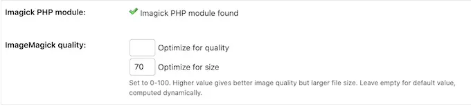 WordPress'te görüntü optimizasyon ayarlarını özelleştirme Customizing the image optimization settings in WordPress