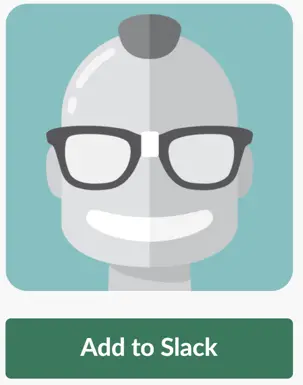 لقطة شاشة لـ Geekbot ، روبوت لـ Slack