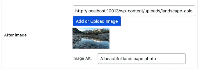 Aggiunta di un'immagine di confronto "dopo" a un sito Web o blog Adding an 'after' comparison image to a website or blog
