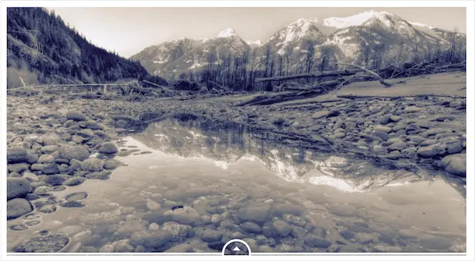 Personalizzazione di un'immagine di confronto affiancata con un effetto diapositiva Customizing a side by side comparison image with a slide effect