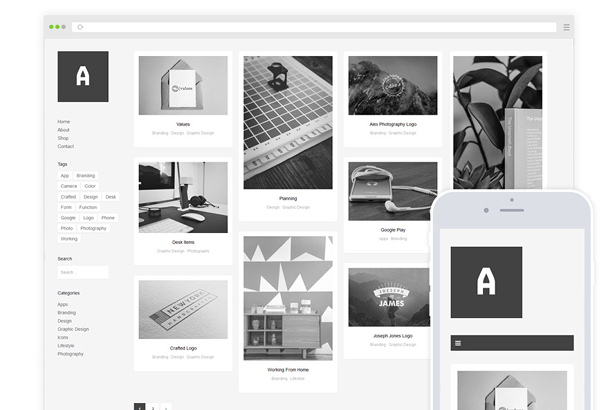Motyw WordPress Althea