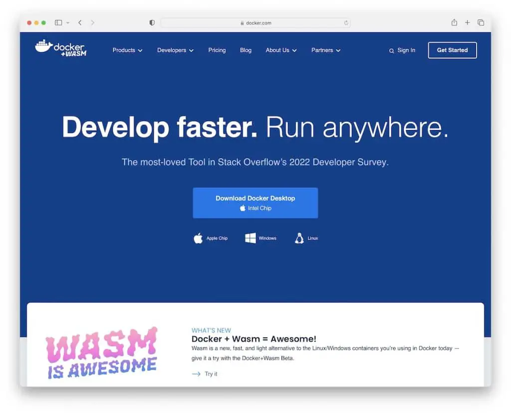 докер инструмент разработки wordpress