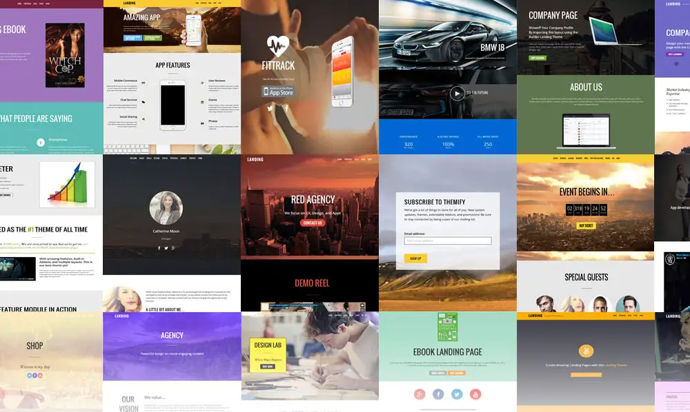 Ultra WordPress 테마 검토 레이아웃