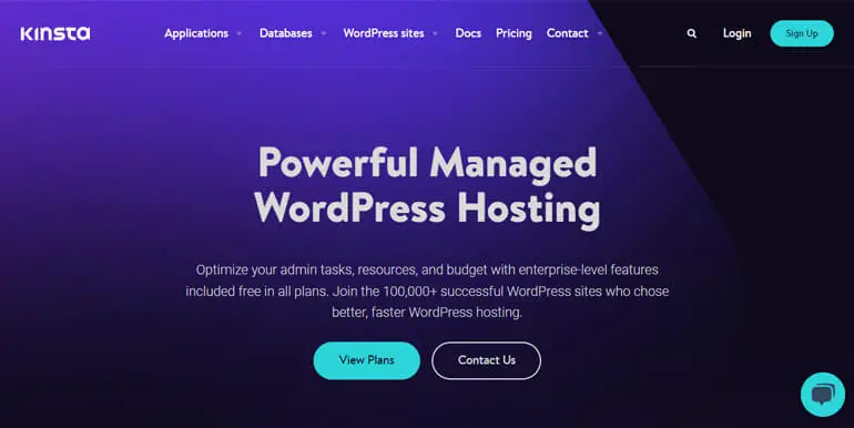Găzduire WordPress gestionată de Kinsta